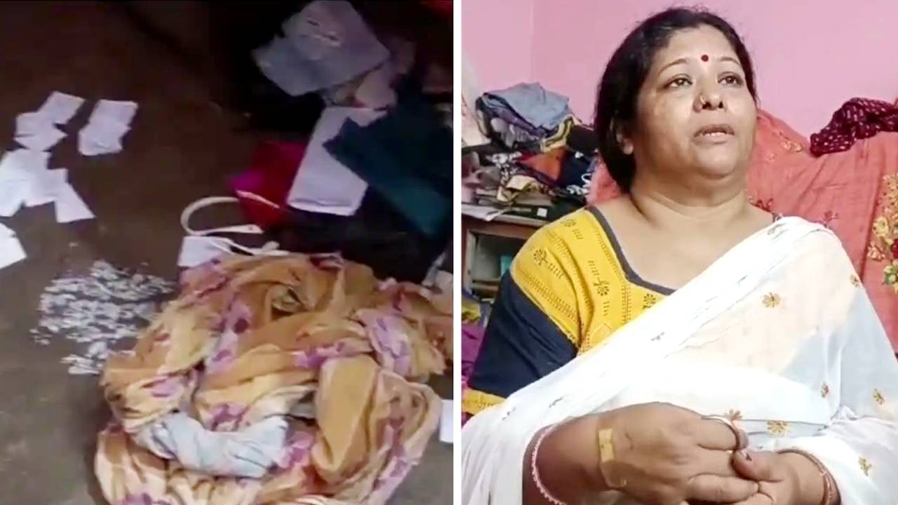 kharagpur robbery in tmc councilor house
