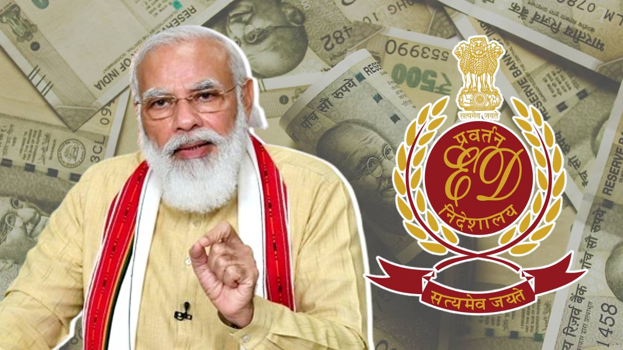 pm narendra modi says he is trying to ensure money attached by ed in wb goes to poor people