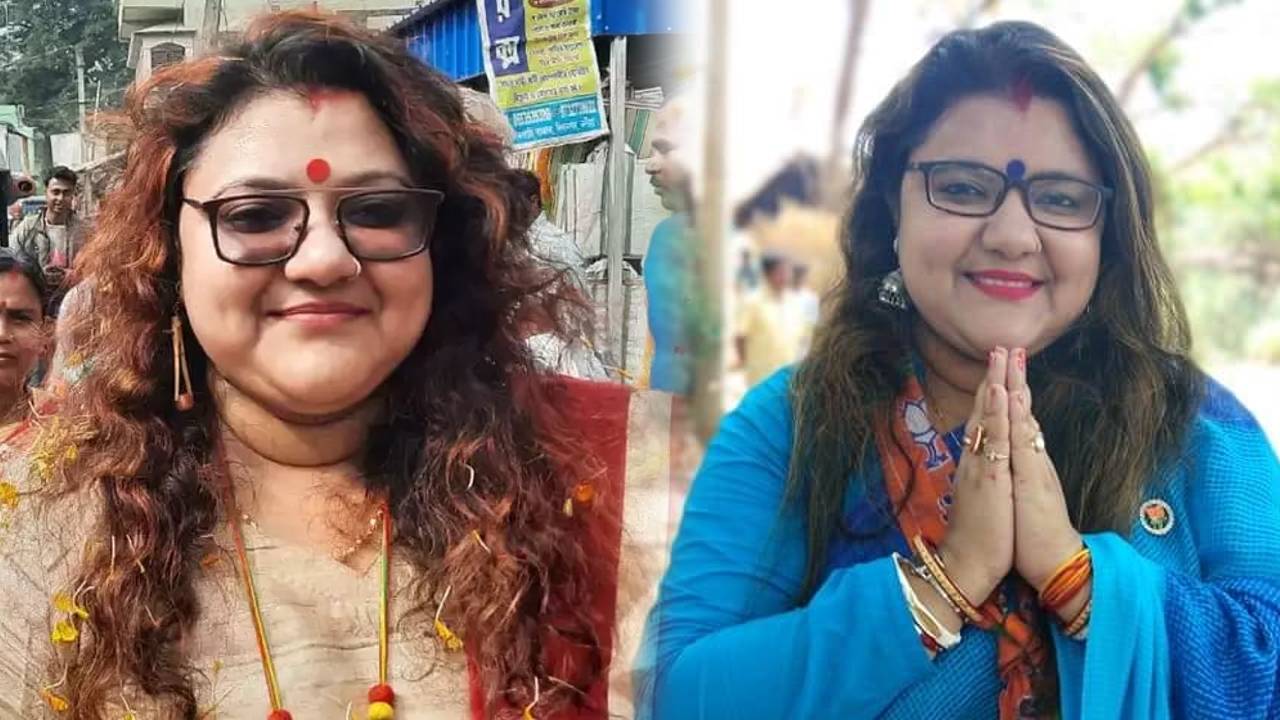 tmc candidate sujata mondal haircut during election campaign