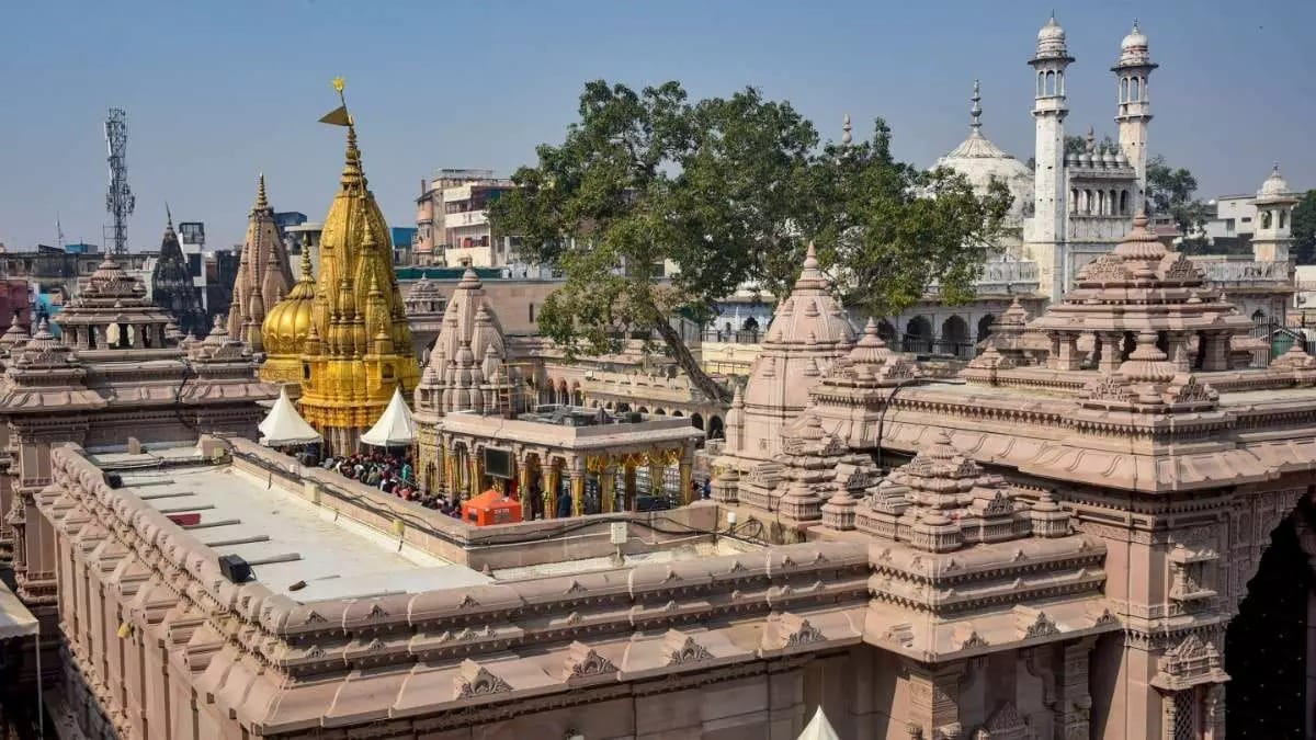 After 30 years darshan is going on in Gnanabapi 