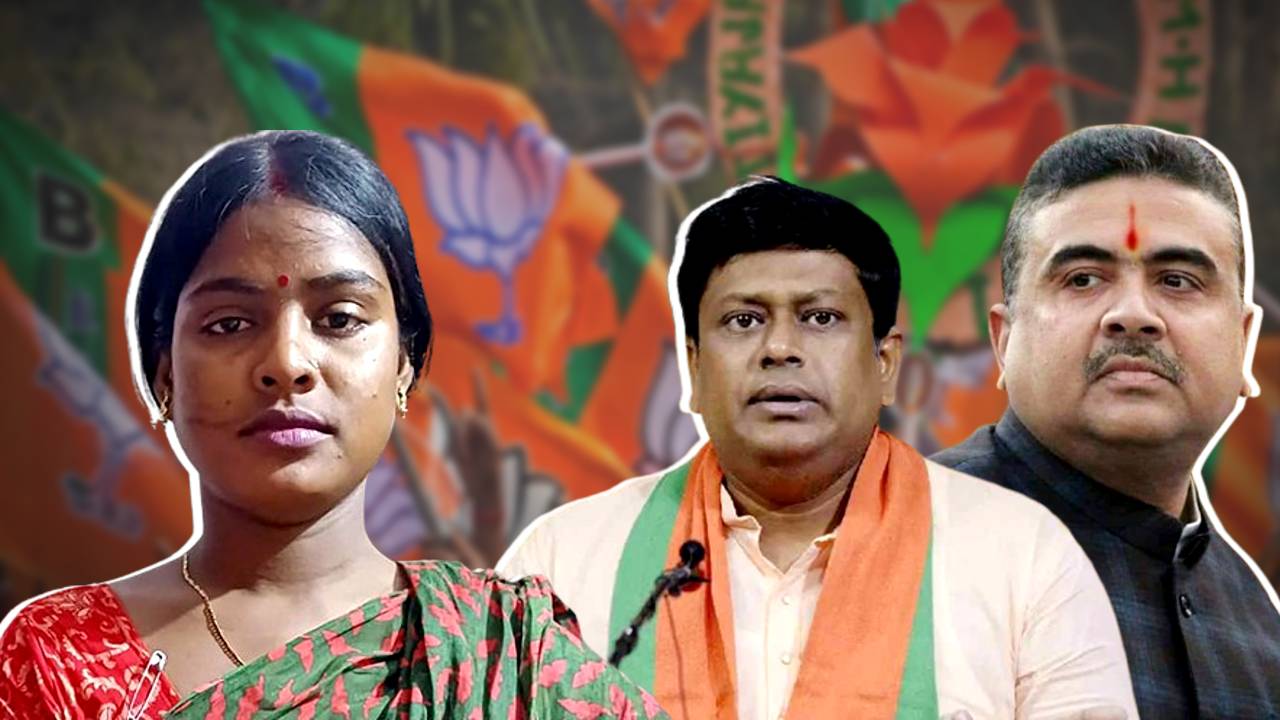 basirhat cpm candidate nirapada sardar targets bjp candidate rekha patra of sandeshkhali 2