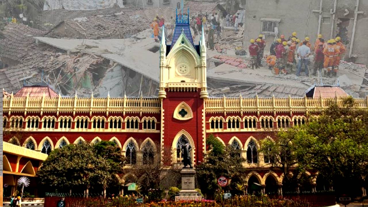 calcutta high court garden reach building collapse incident