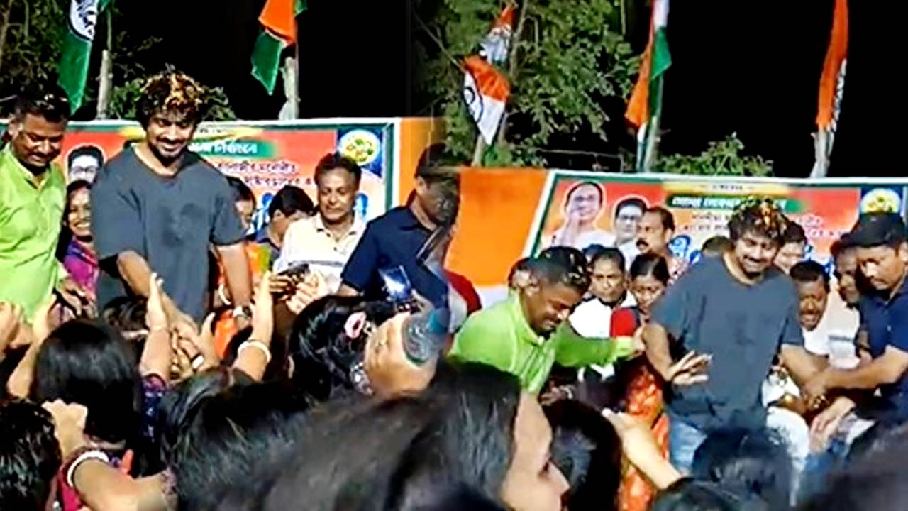 ghatal tmc candidate dev stage broke down