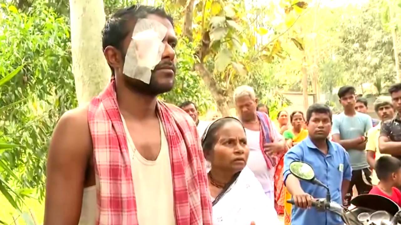 lok sabha election 2024 sitalkuchi voter got hurt