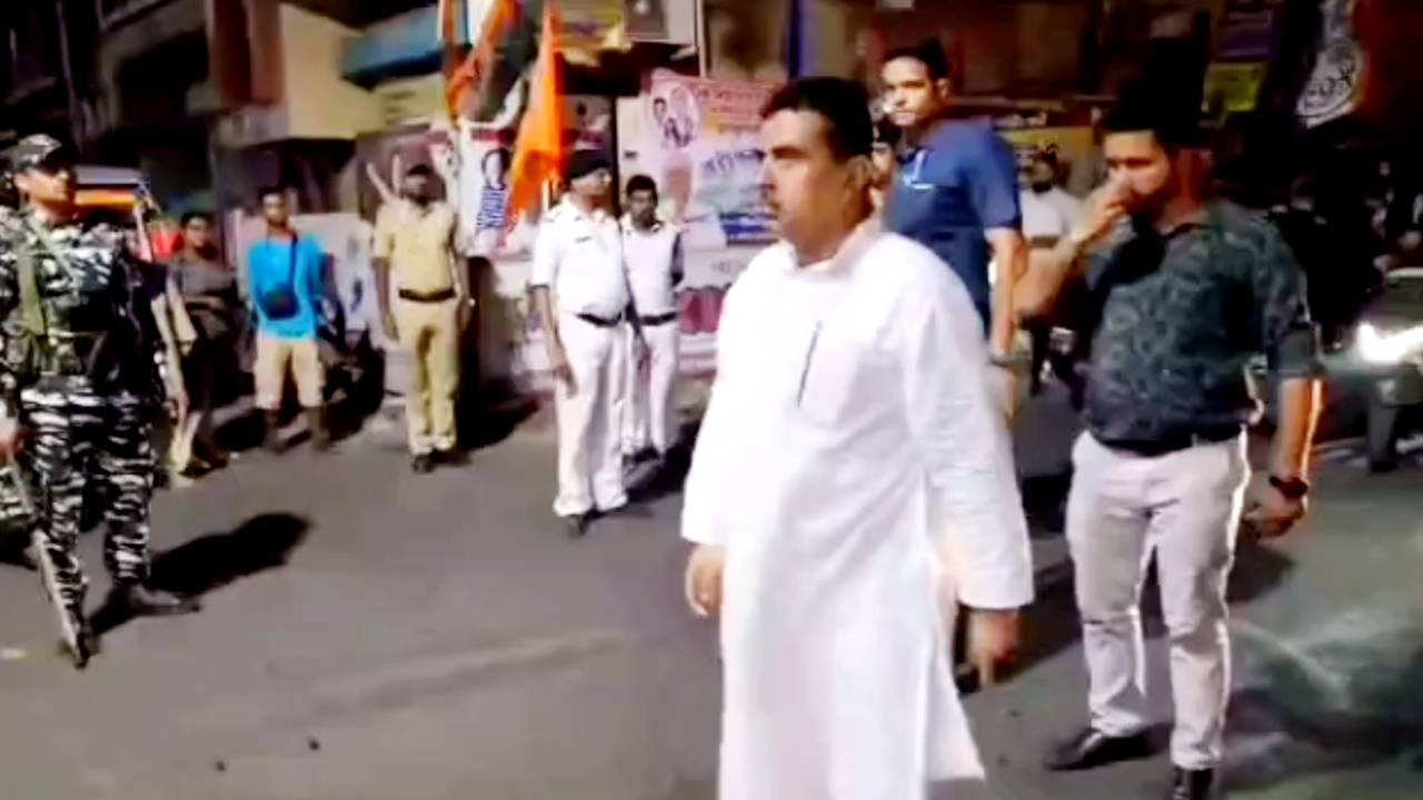 suvendu adhikari rajarhat ram navami