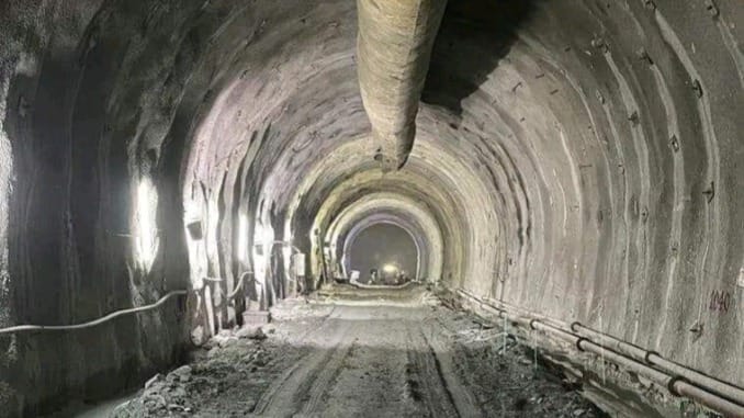 The work of Sikkim Rail Project is progressing rapidly.