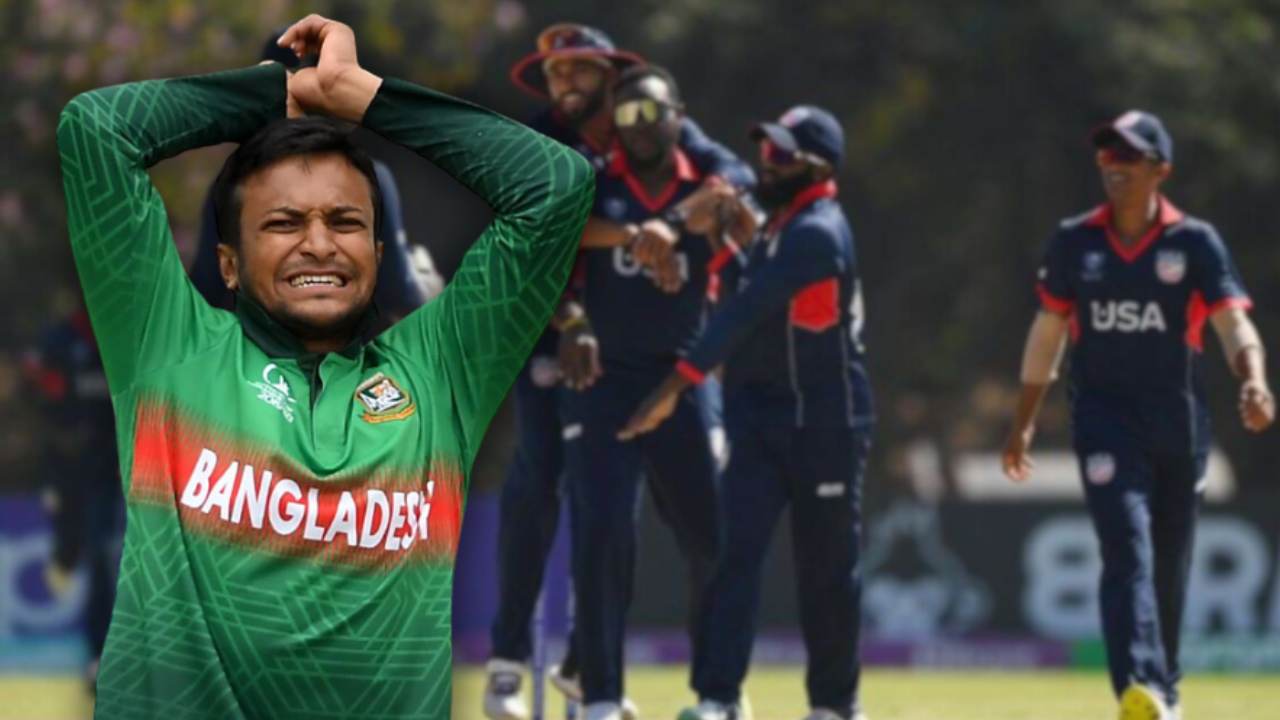 Bangladesh lost T20 match against USA.