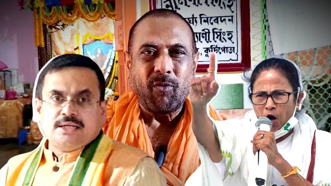 Jadavpur BJP candidate Anirban Ganguly reacts to Mamata Banerjee comment on Kartik Maharaj