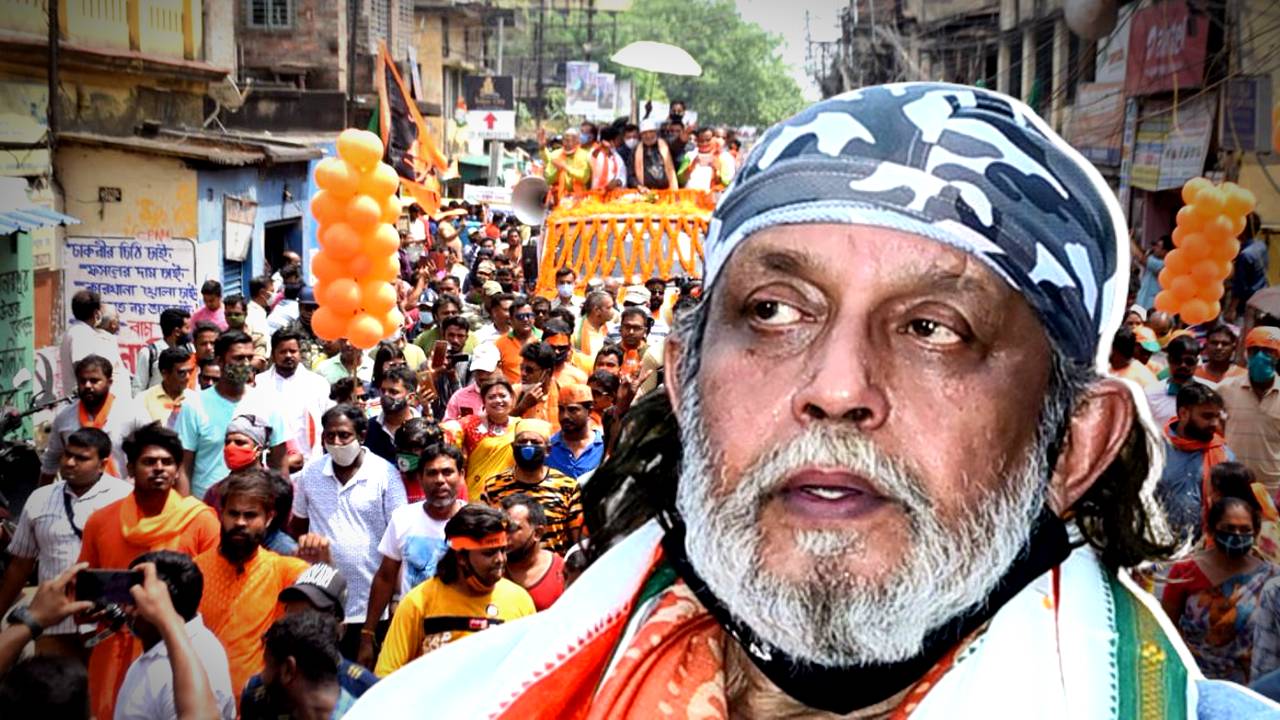 Mithun Chakraborty faces chaos in Medinipur road show for Lok Sabha Election 2024