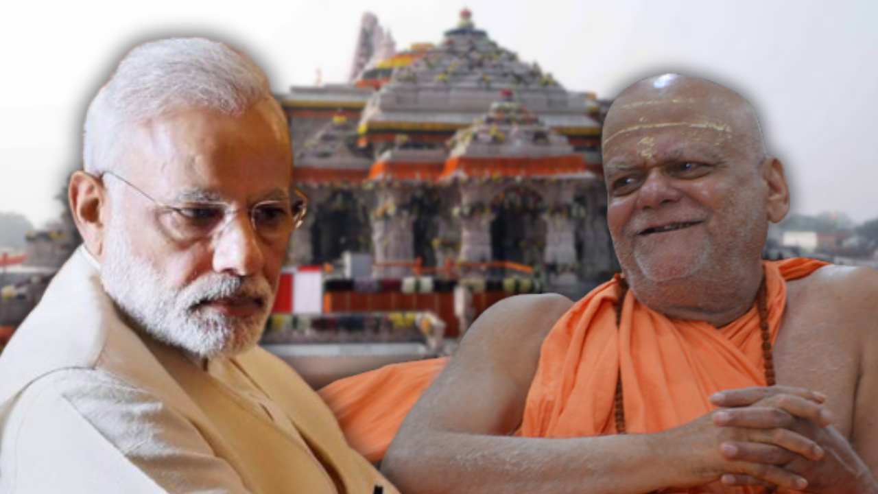 Shankaracharya's roar against Narendra Modi on Ram Mandir.