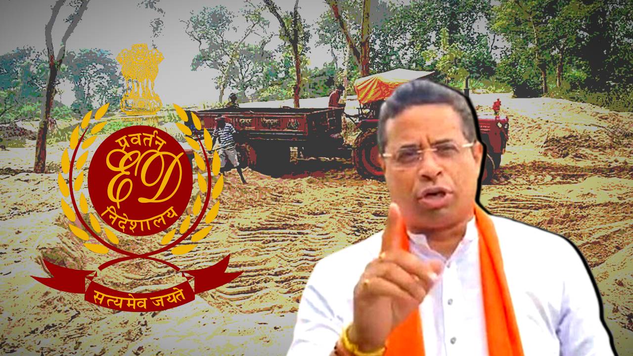 Saumitra Khan accuses TMC for stealing sand