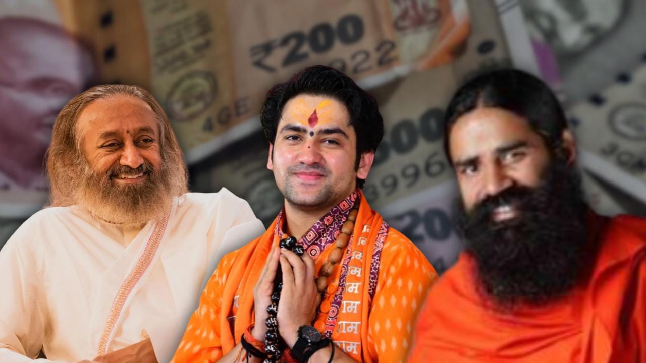 Meet the 9 richest spiritual gurus in India.