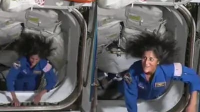 Sunita Williams got into a crisis in space.