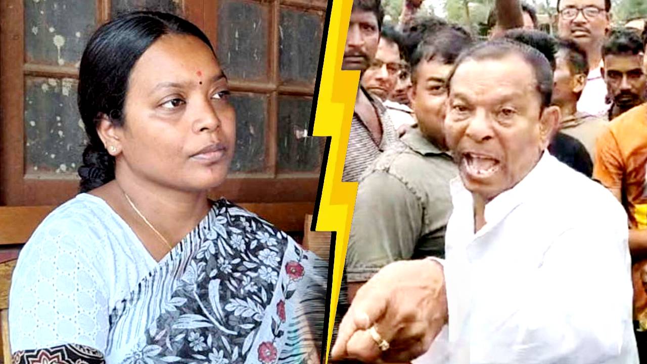 Birbaha Hansda complaints against Akhil Giri to Mamat Banerjee