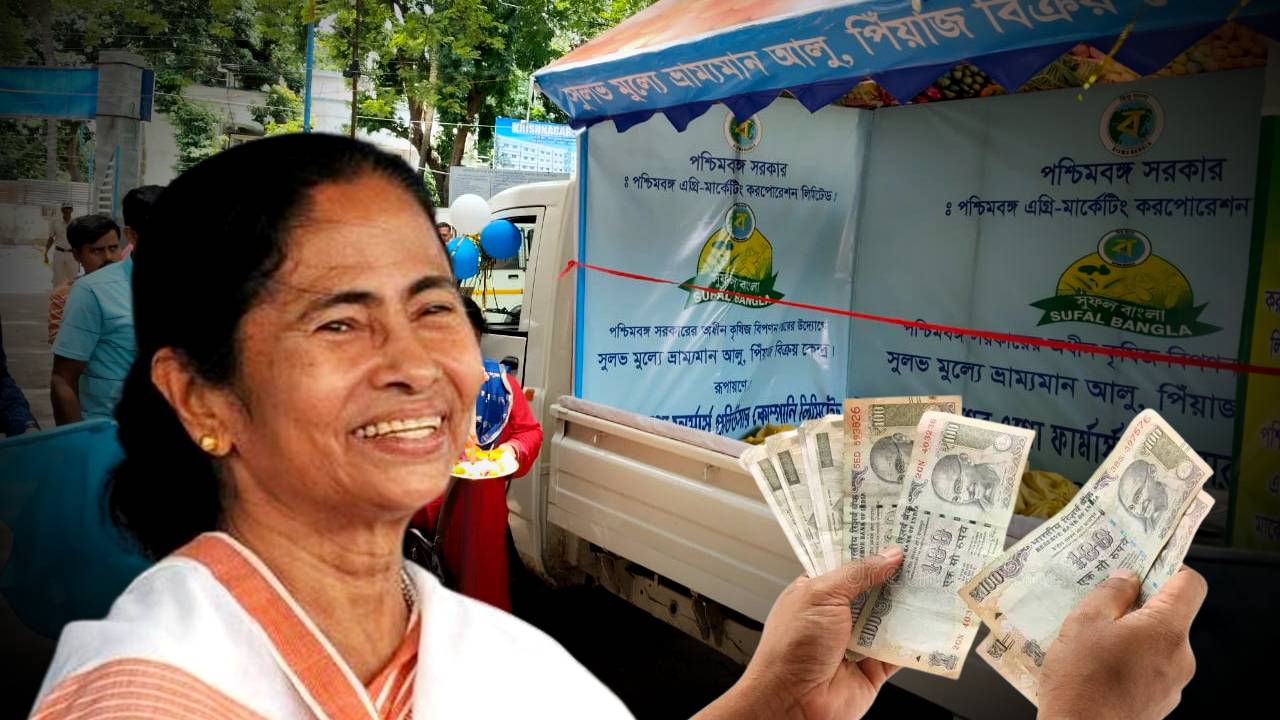 Government of West Bengal fair price vegetables vehicles