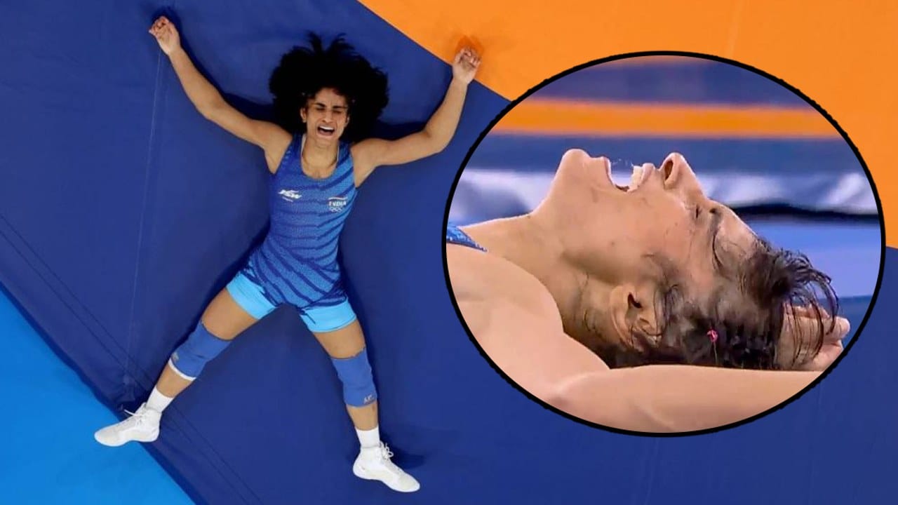 Vinesh Phogat is admitted to the hospital after being knocked out of the Olympics.