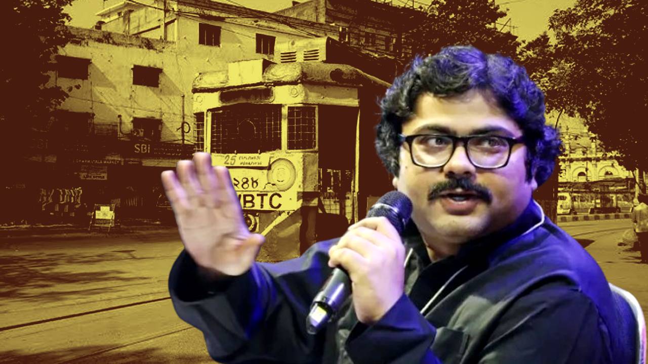 Kolkata tram route why Esplanade Khidirpur questions Garga Chatterjee