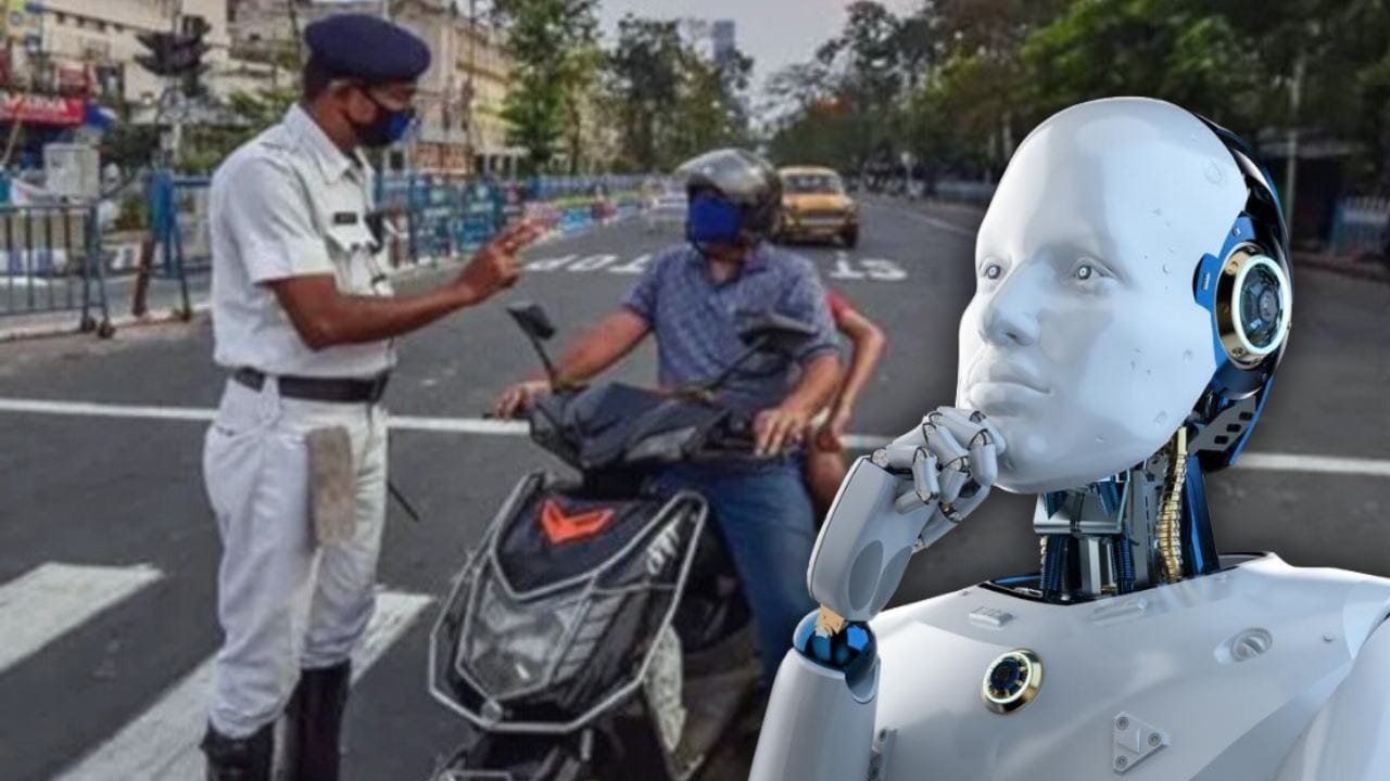 Be careful before breaking traffic rules.