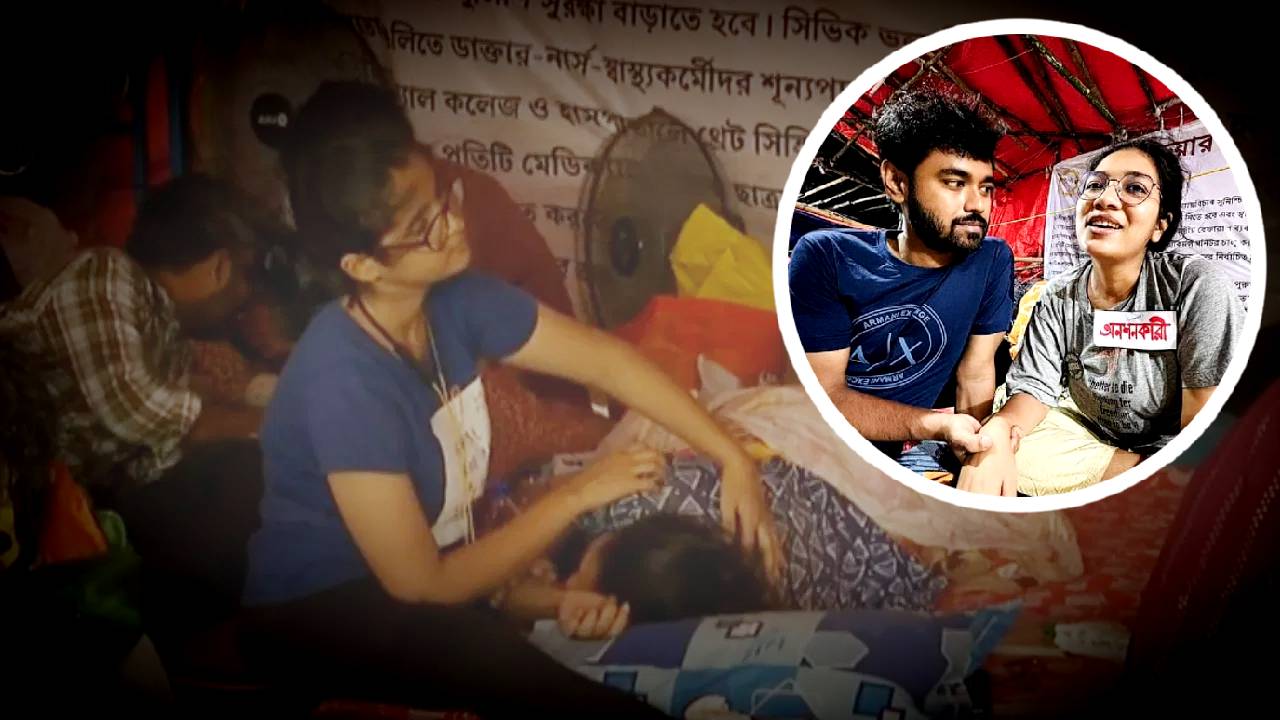 RG Kar case junior doctors hunger strike Snigdha Hazra feeling sick now