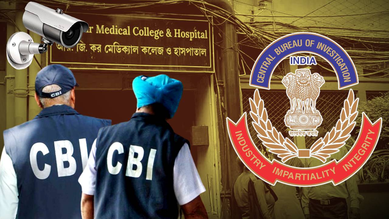 RG Kar case what did CBI find in CCTV footage of the hospital