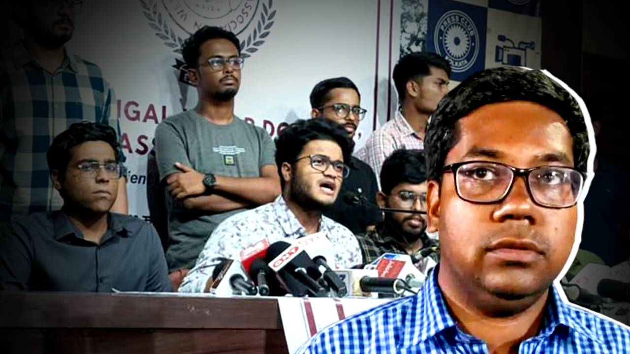 West Bengal Junior Doctors Association big allegation against Aniket Mahato and others