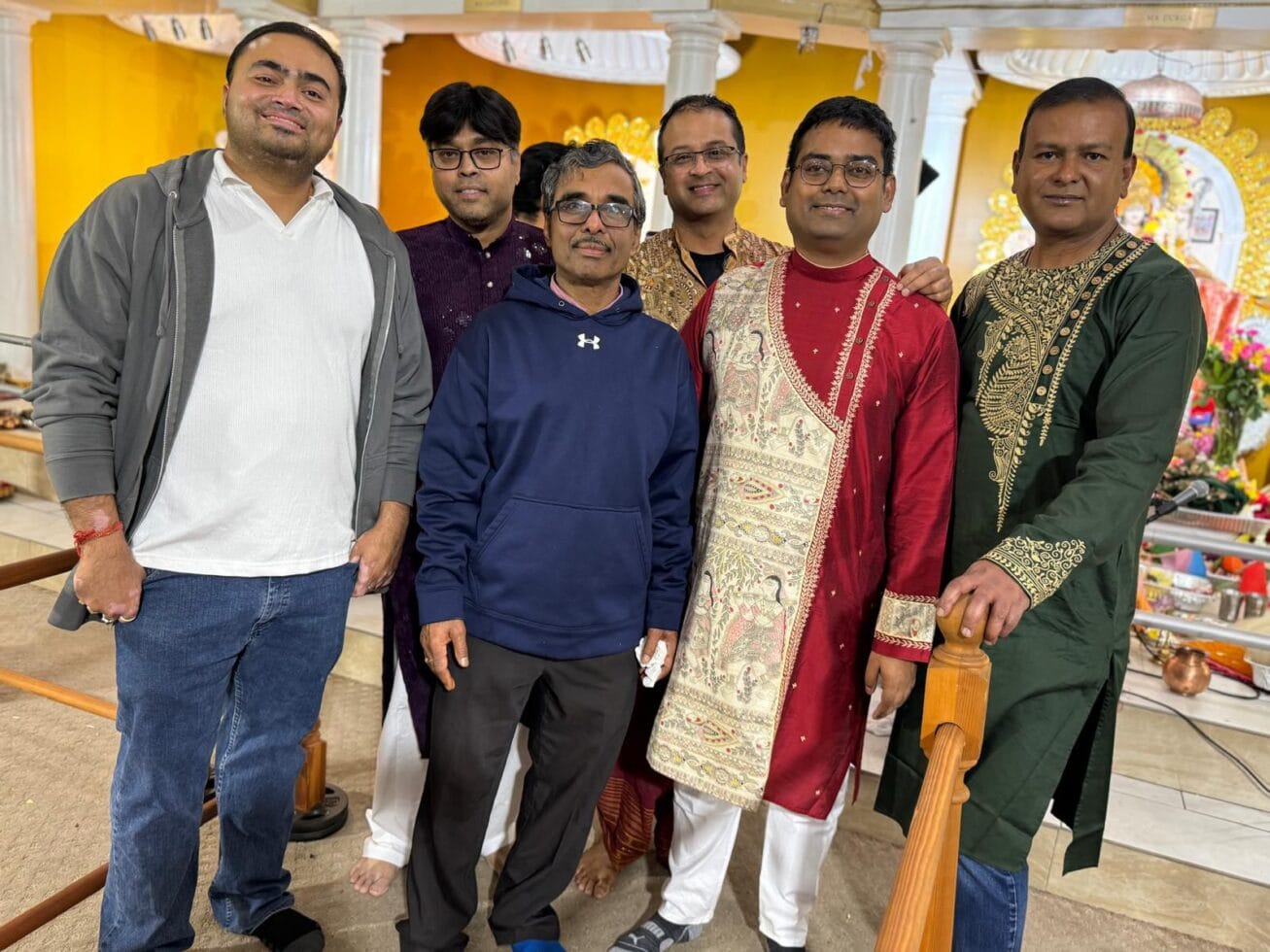 Durga Puja was completed in Washington.
