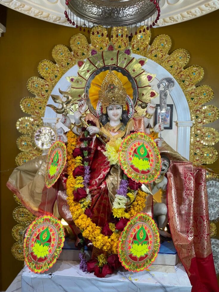 Durga Puja was completed in Washington.