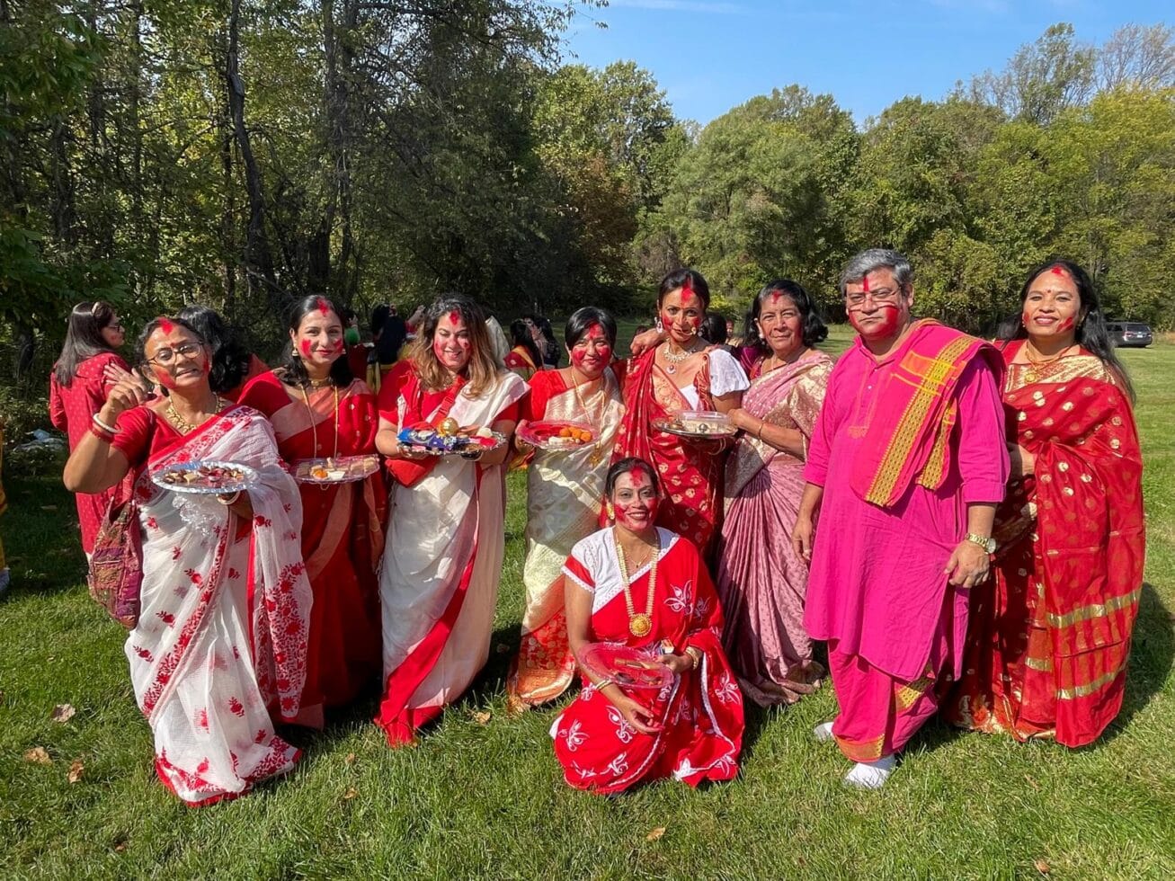 Durga Puja was completed in Washington.