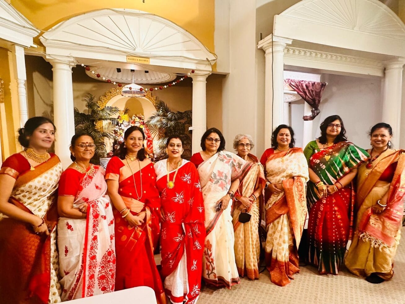 Durga Puja was completed in Washington.