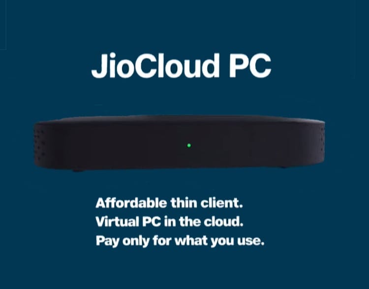 Jio Cloud PC is coming soon.