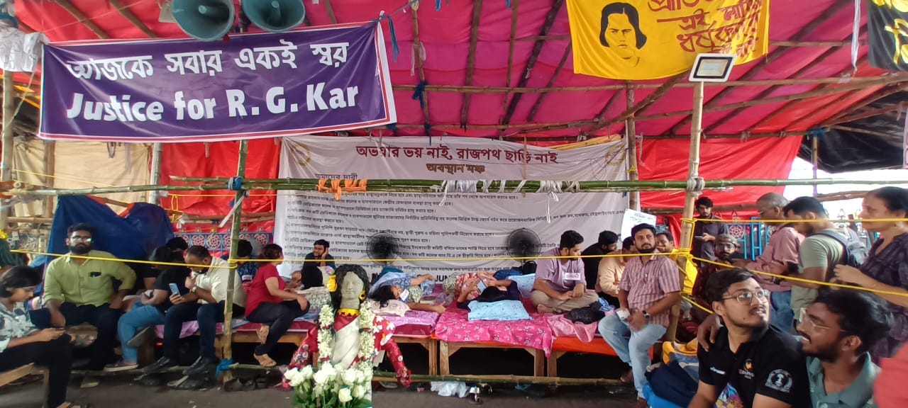 Kolkata Police and junior Doctors 