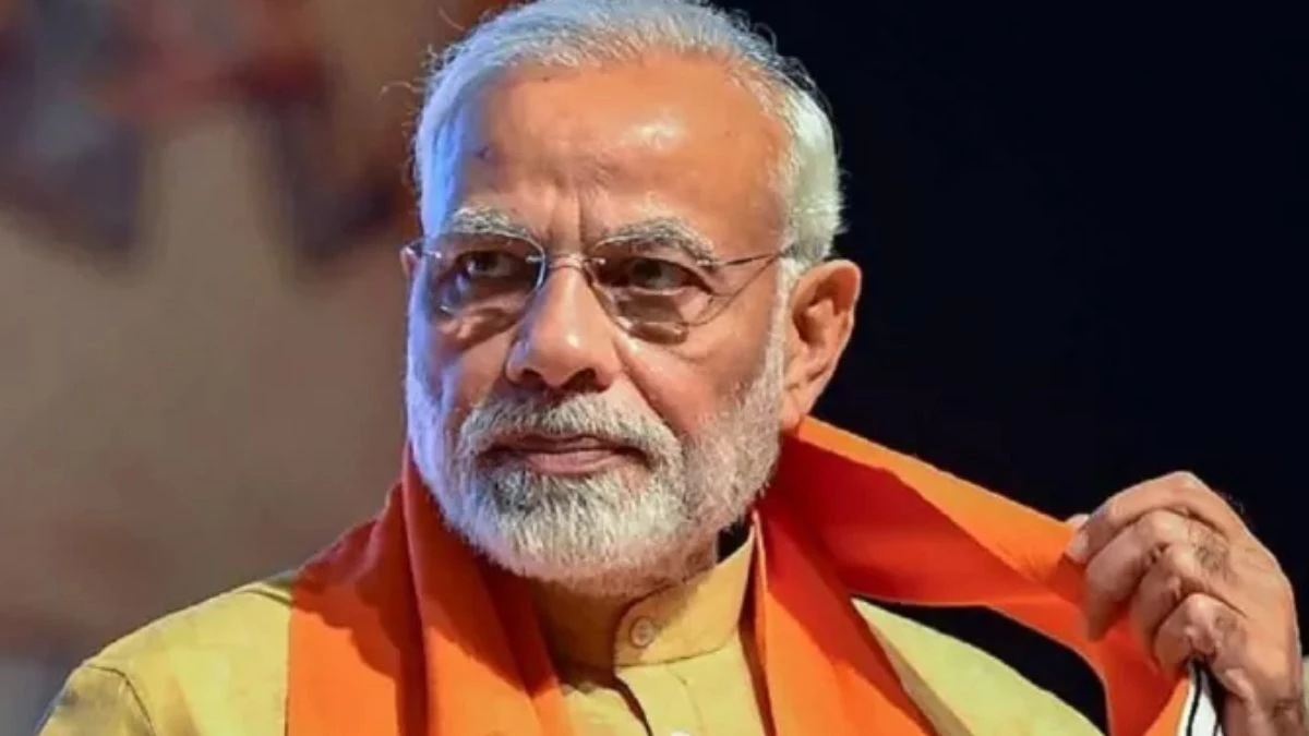 Narendra modi had a grand welcome in this country