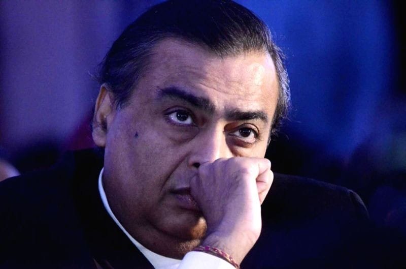 Mukesh ambani is not there in the top ten billionaires list 