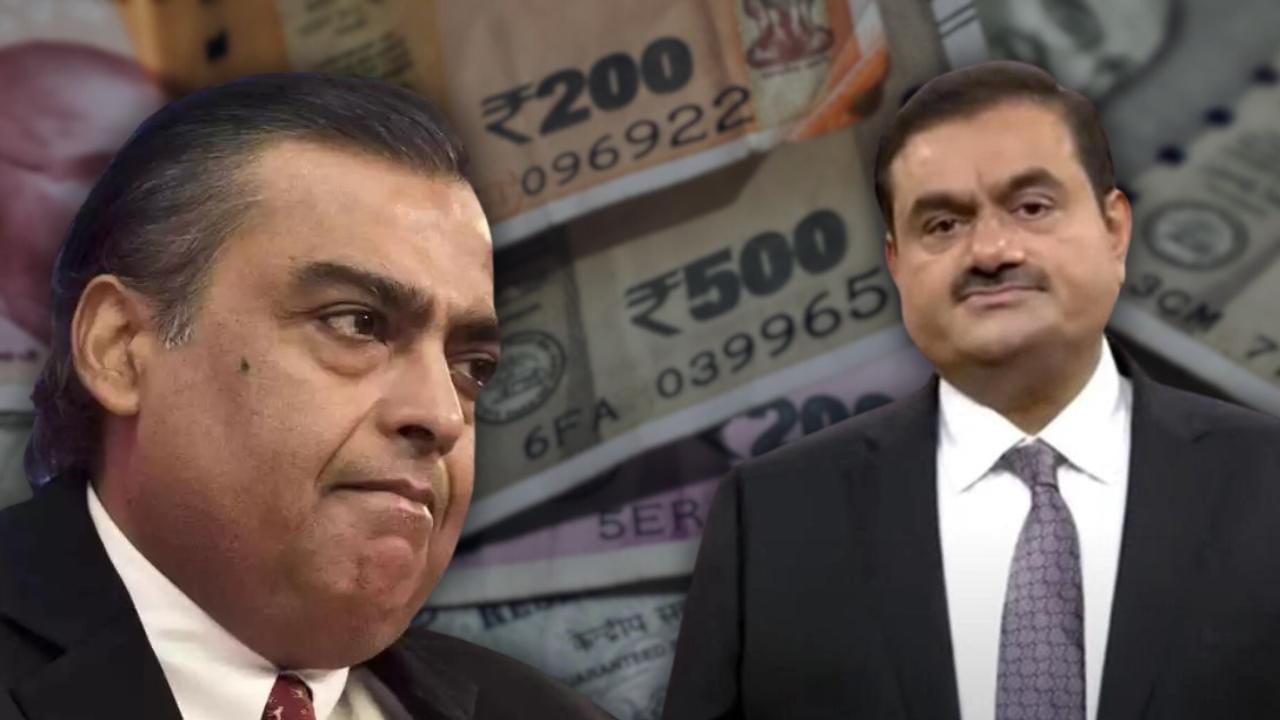 Mukesh Ambani-Gautam Adani net worth update.
