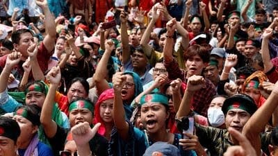 Muhammad Yunus present condition in Bangladesh