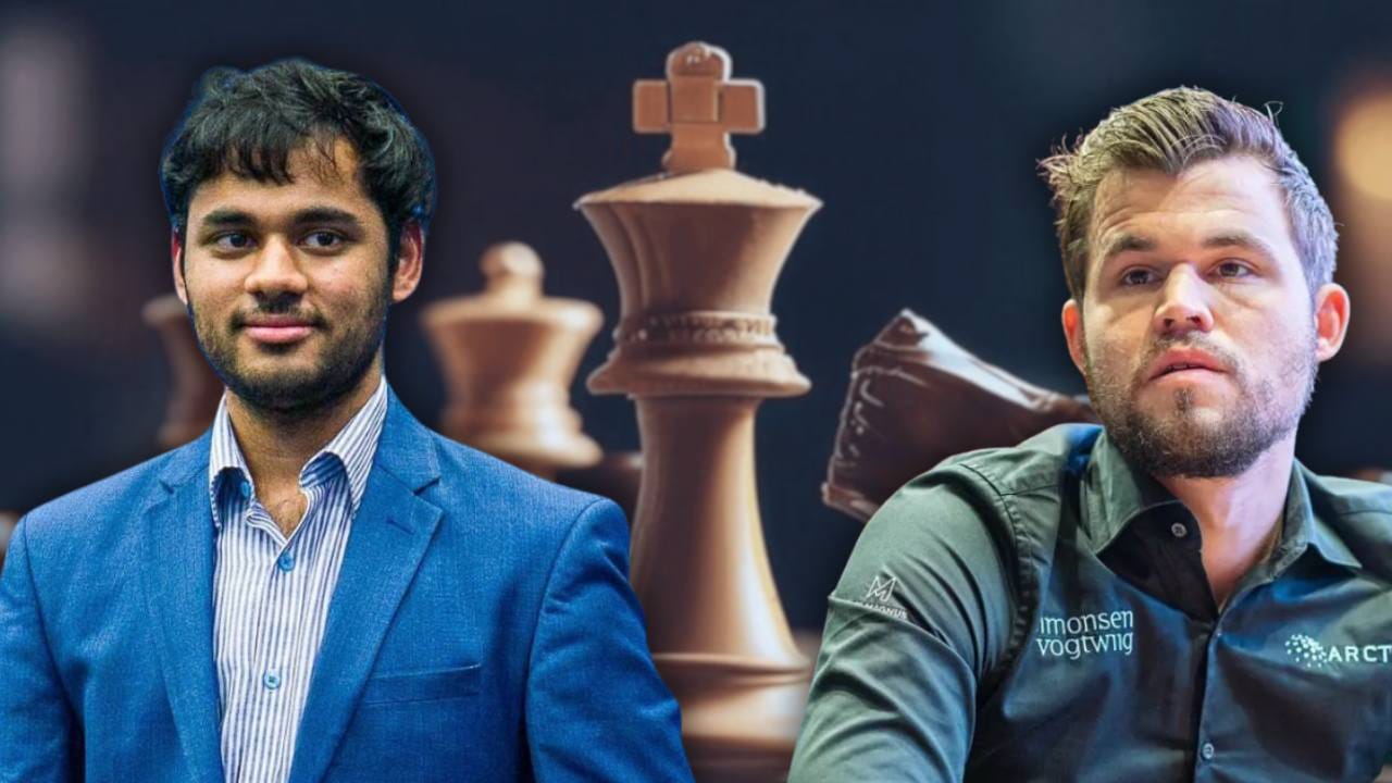 Arjun Erigaisi defeated Magnus Carlsen.