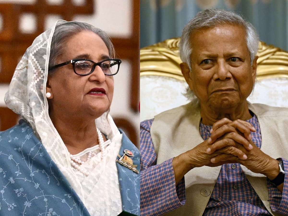 Sheikh Hasina roared against Yunus by supporting Chinmoy Das.
