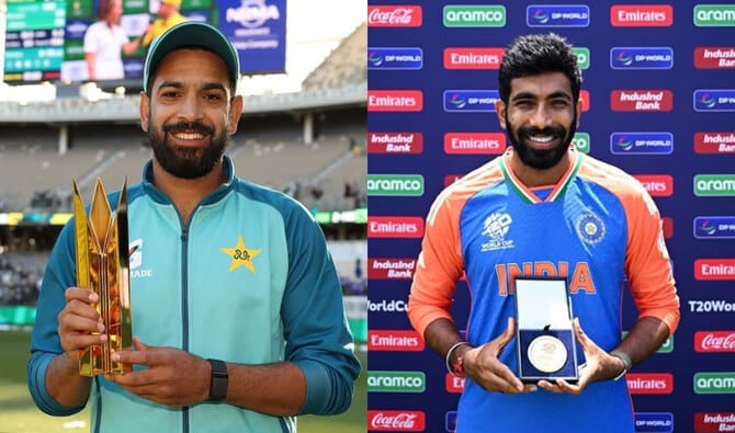 Jasprit Bumrah was ace by this Pakistani bowler.