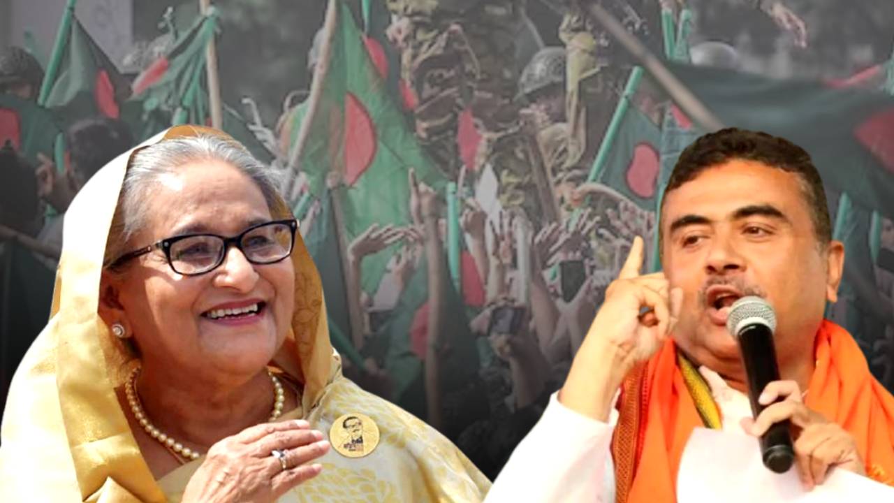 BJP MLA Suvendu Adhikari claims Sheikh Hasina will take charge of Bangladesh again