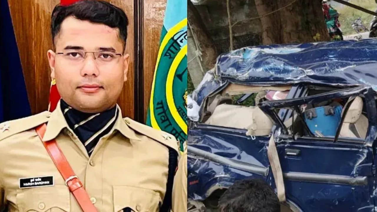 IPS Officer harsh vardhan died in an accident