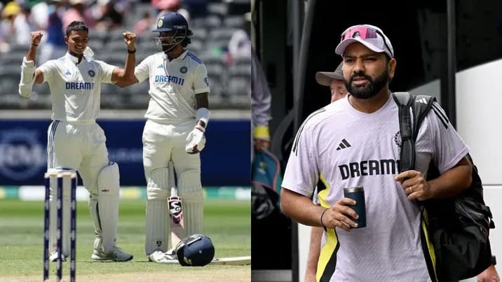 Rohit Sharma gets angry with Yashasvi Jaiswal.