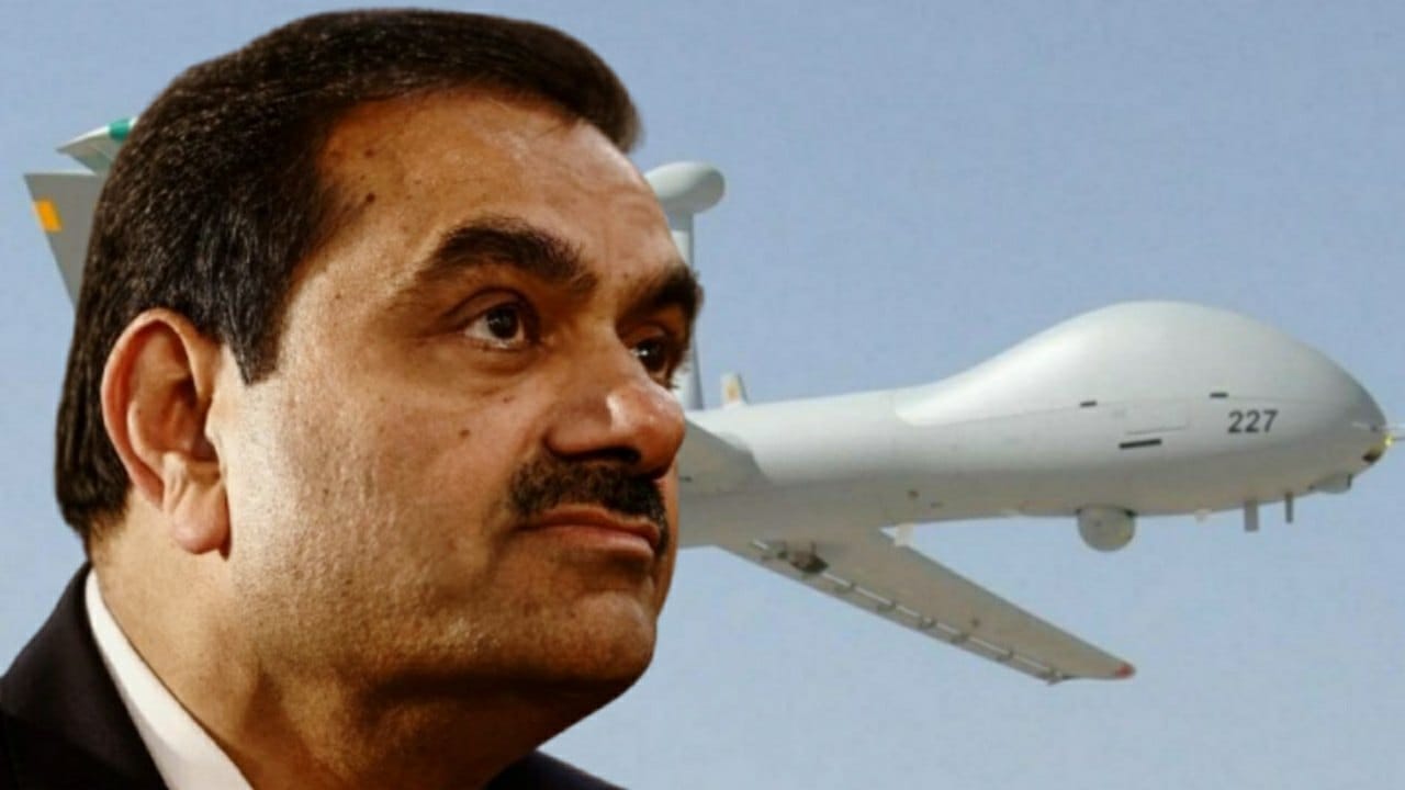 Gautam adani group made drone broke