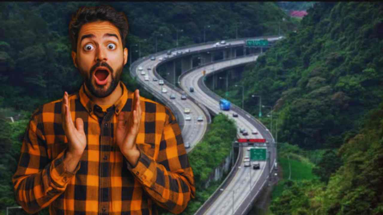 Soundproof expressway built in India