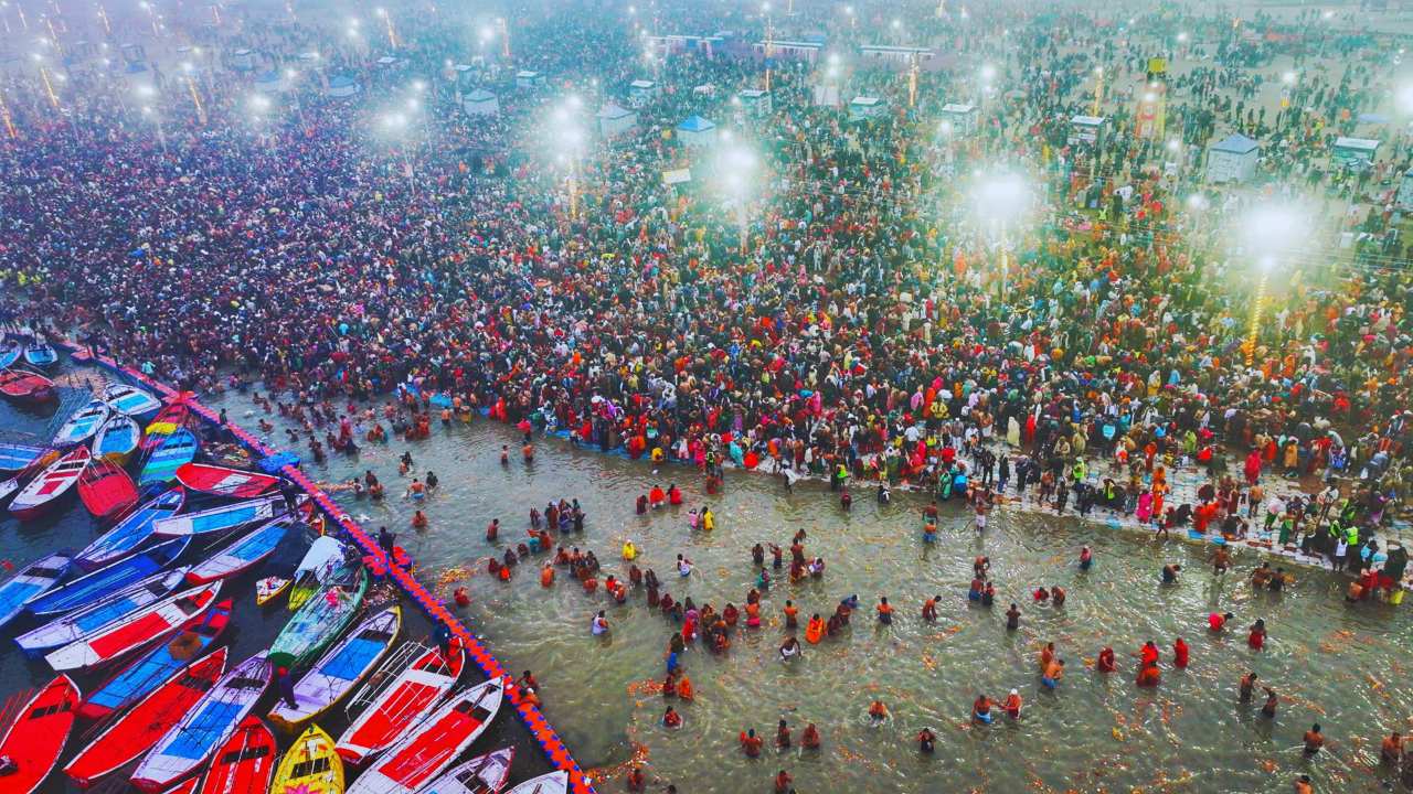 Before going maha Kumbh preparation