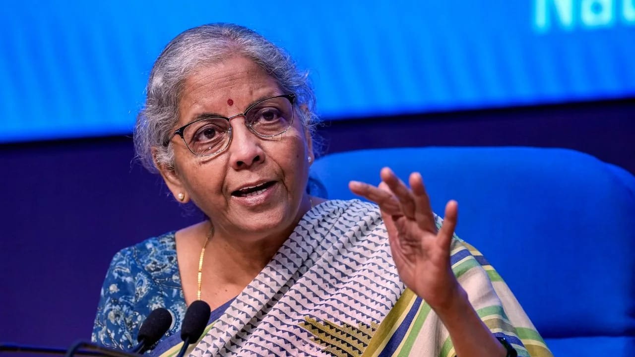 What did Nirmala Sitharaman say about the share market.