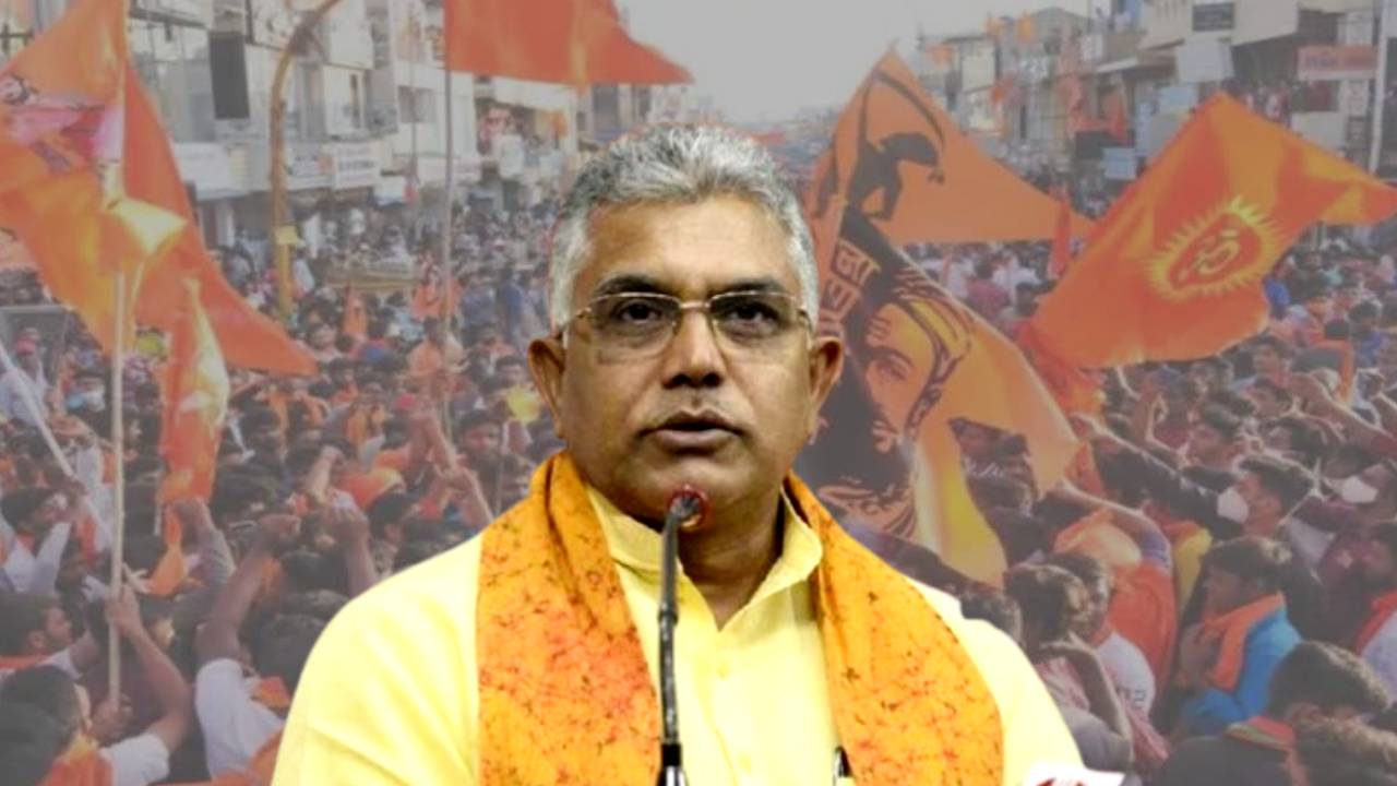 BJP leader Dilip Ghosh attacks TMC leader Saokat Molla