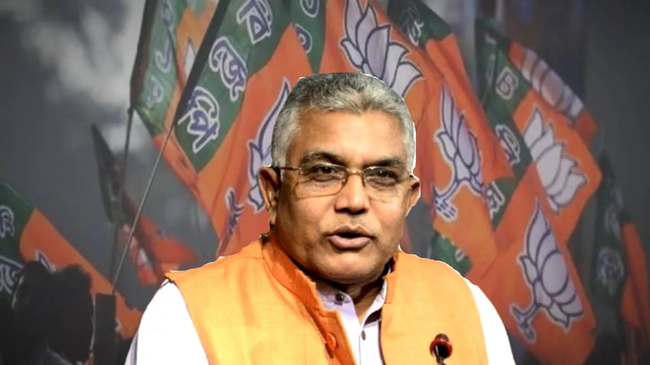BJP leader Dilip Ghosh slams CM Mamata Banerjee CPM
