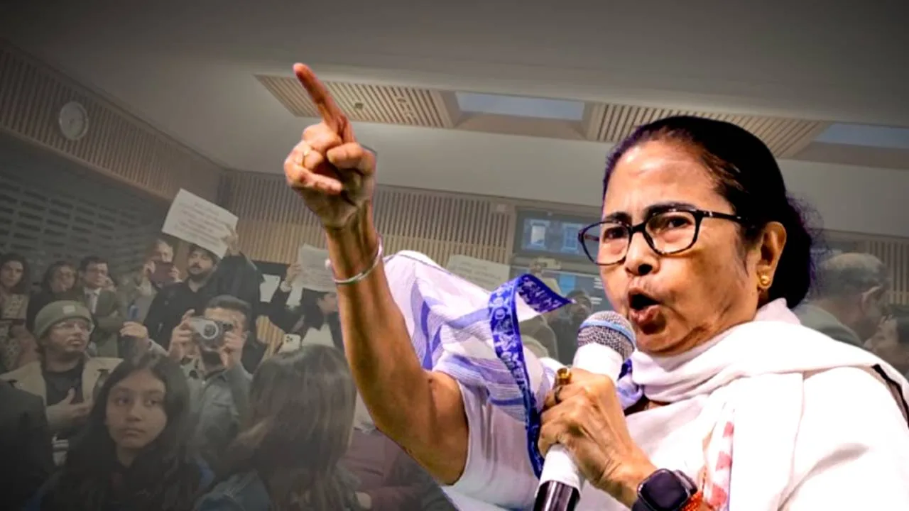 CM Mamata Banerjee shares a video amid Oxford University controversy