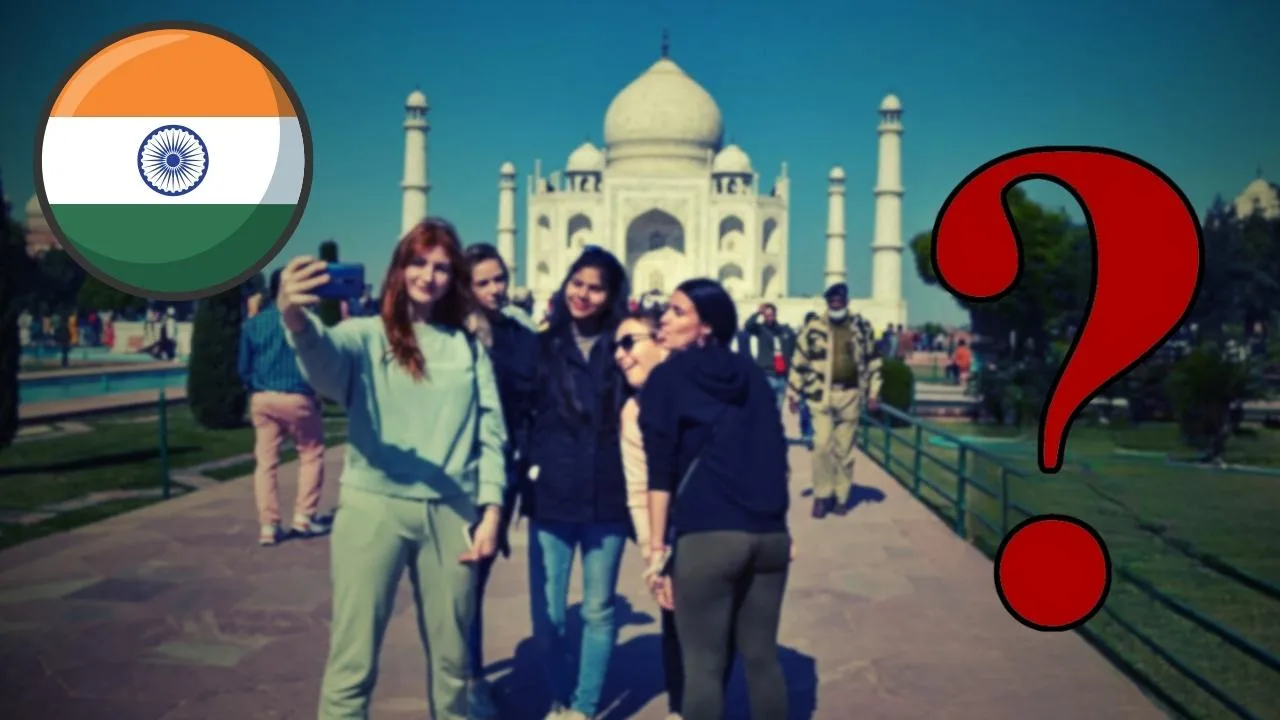 India position for foreign tourist.