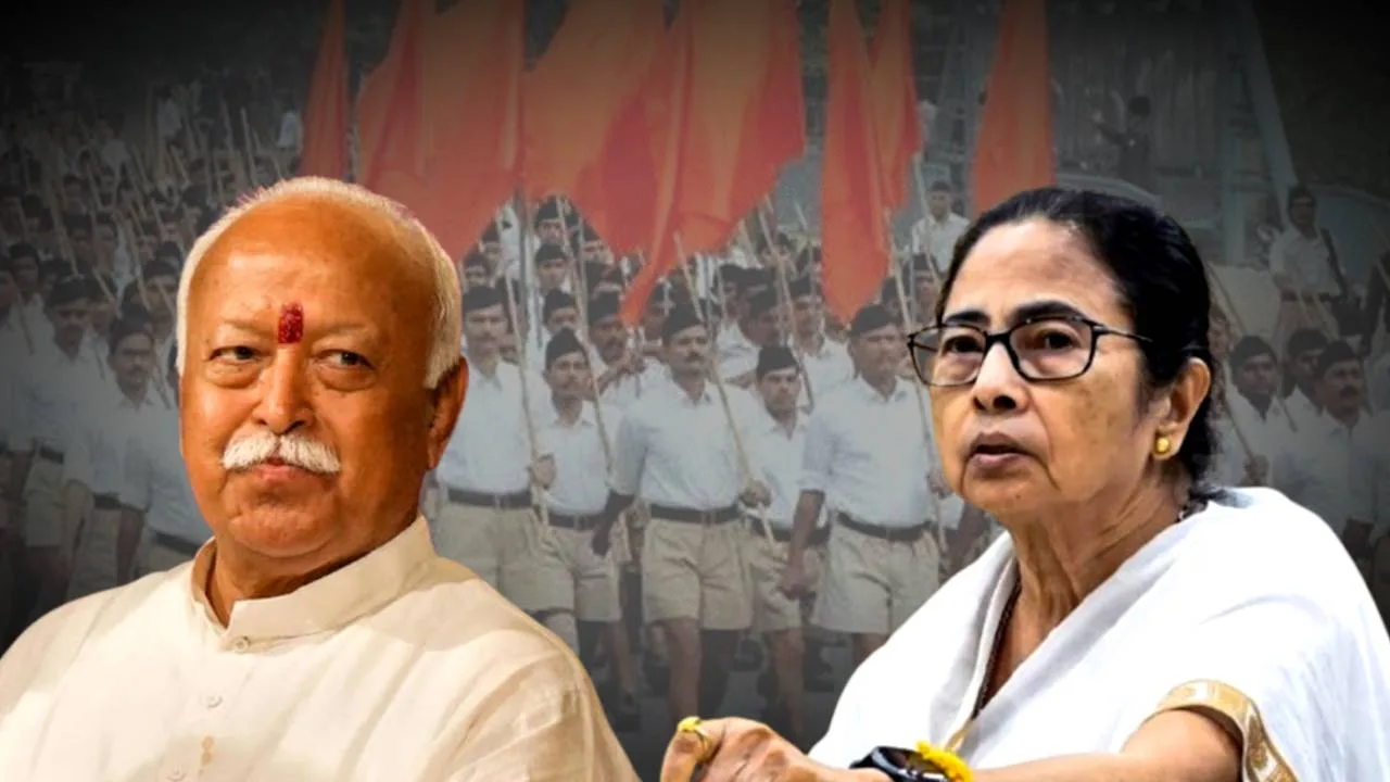 RSS branches are increasing in Mamata Banerjee era in West Bengal